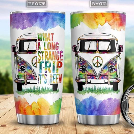 Hippie Van What A Long Strange Trip Its Been Stainless Steel Cup