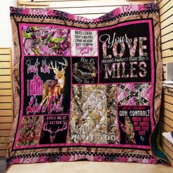 Hunting Girl Your Love Miles Quilt Blanket