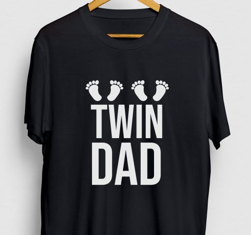 I Have 2 Kids Twin Dad Happy Father’s Day Unisex T-Shirt