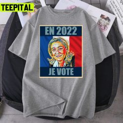 In 2022 I Vote Le Pen Presidential 2022 Unisex T-Shirt