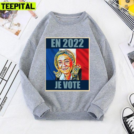 In 2022 I Vote Le Pen Presidential 2022 Unisex T-Shirt