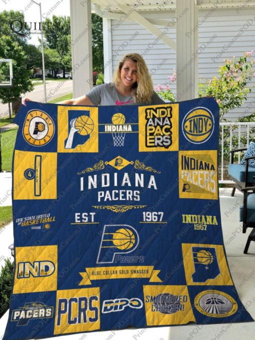 Indiana Pacers Quilt Blanket