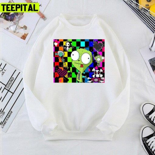 Invader Zim Scenecore Emo Myspace Cyber Edit Unisex T-Shirt