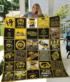 Iowa Hawkeyes Quilt Blanket