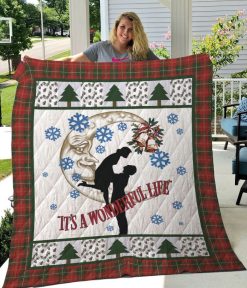 It’s A Wonderful Life Quilt Blanket