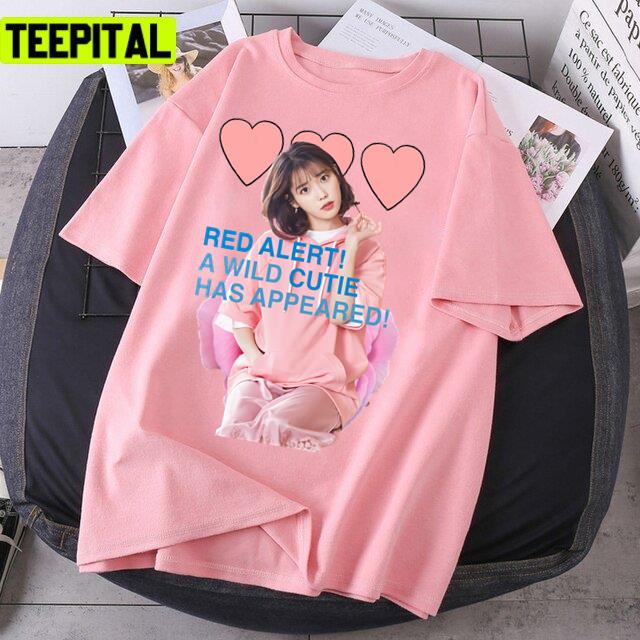Iu Pastel Pink Korean Celeb Design Unisex T-Shirt
