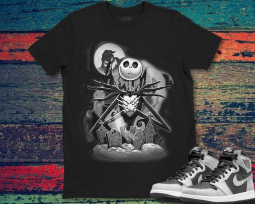 Jack Skellington The Nightmare Before Disney Unisex Gift T-Shirt