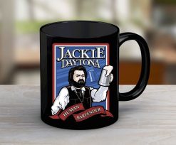 Jackie Daytona Human Bartender Premium Sublime Ceramic Coffee Mug Black