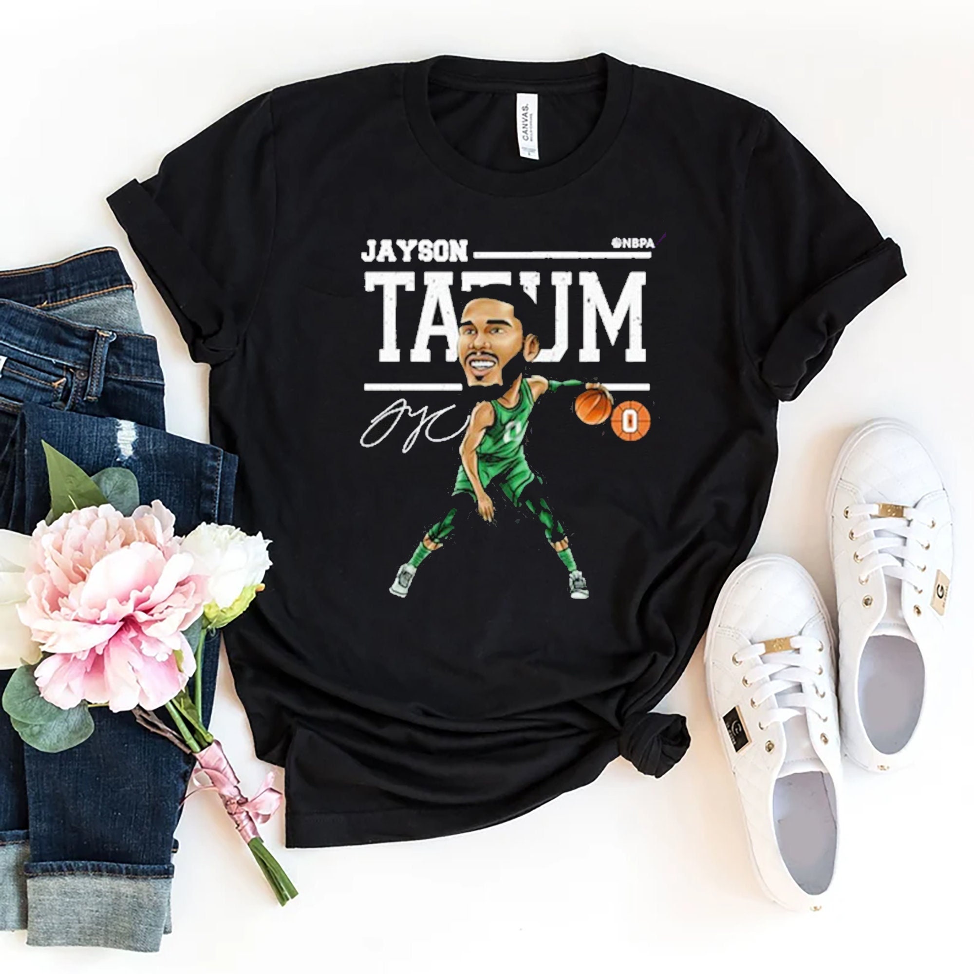 Jayson Tatum Signature Boston Celtics Basketball Unisex T-Shirt
