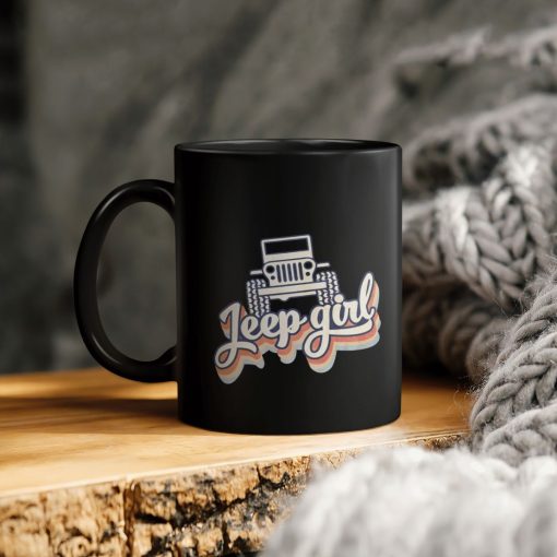 Jeep Girl Ceramic Coffee Mug