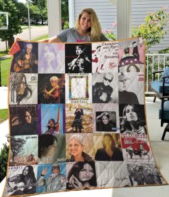 Joan Baez Quilt Blanket