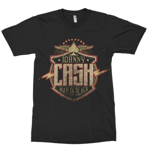 Johnny Cash The Man in Black T-Shirt