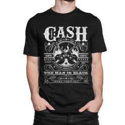 Johnny Cash The Man in Black Vintage Unisex T-Shirt