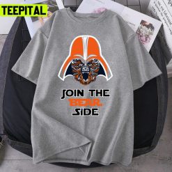 Join The Bear Side Chicago American Football Design Unisex T-Shirt