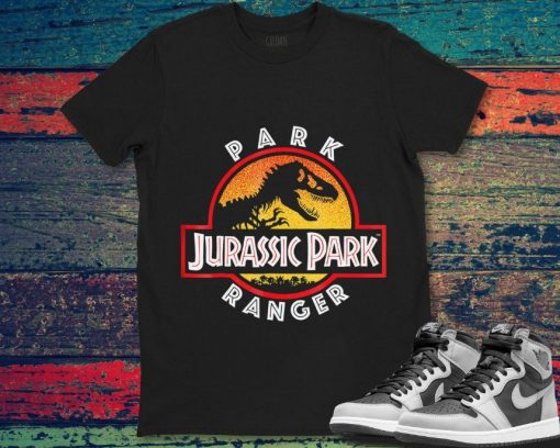 Jurassic Park Circle Park Ranger Graphic Vintage Unisex Gift T-Shirt