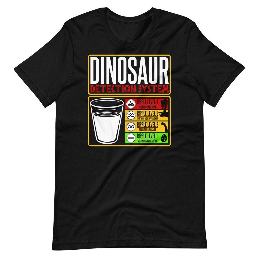 Jurassic Park Movie Dinosaur Detection System Unisex T-Shirt
