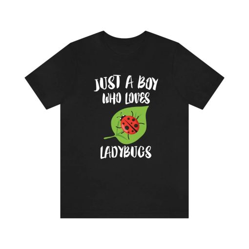 Just A Boy Who Loves Ladybugs Shirt