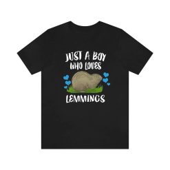 Just A Boy Who Loves Lemmings Shirt