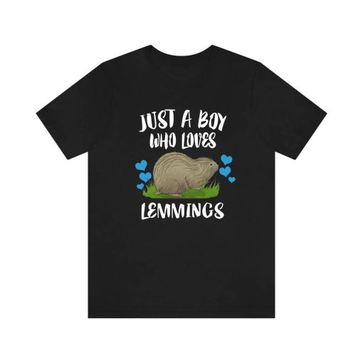 Just A Boy Who Loves Lemmings Shirt