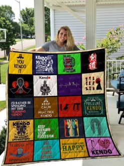 Kendo You Kendo It Quilt Blanket