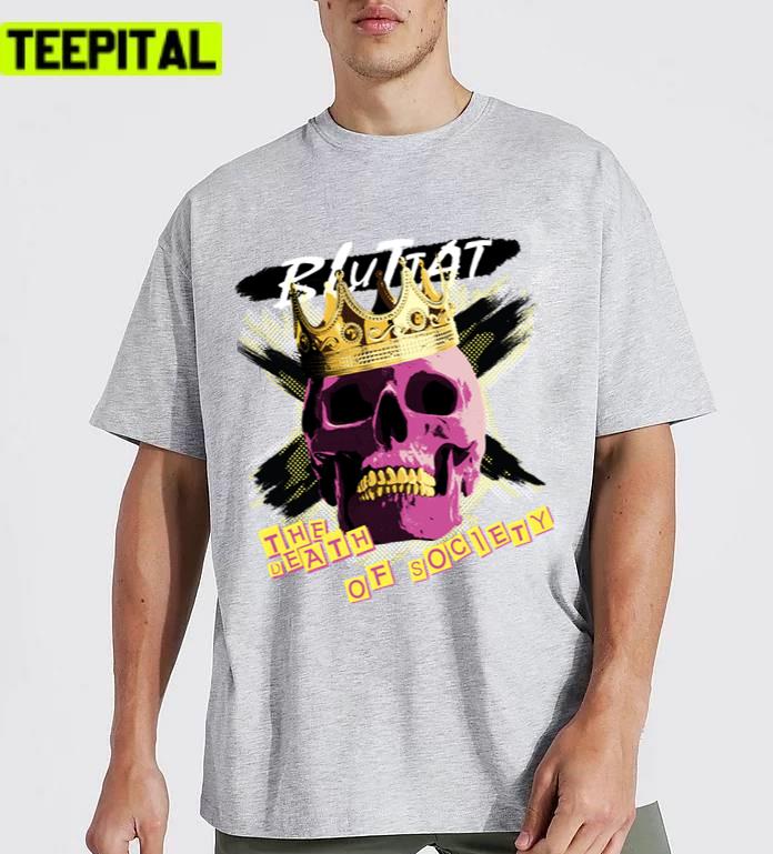 King Of Skull Trendy Illustration Unisex T-Shirt