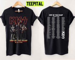 Kiss Tee End Of The Road Tour Unisex T-Shirt