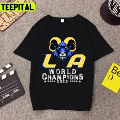 La Rams Nfl Super Bowl World Champions 2022 Unisex T-Shirt