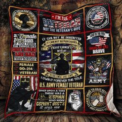 Land Of The Free Home Quilt Blanket