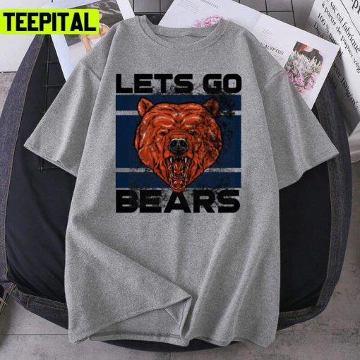 Lets Go Bears Design Unisex T-Shirt