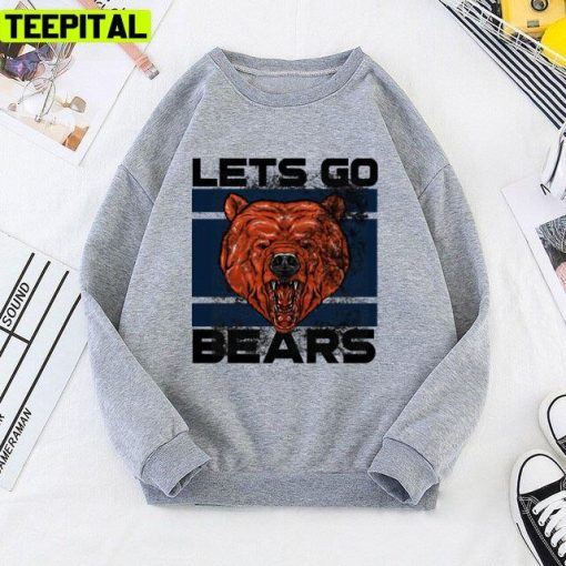 Lets Go Bears Design Unisex T-Shirt