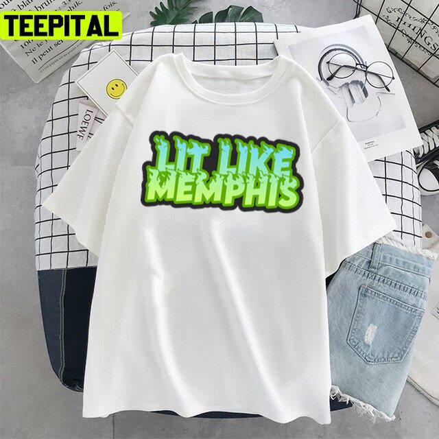 Lit Like Memphis Basketball Team Design Unisex T-Shirt