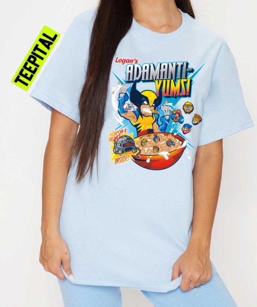 Logan’s Adamanti Yums Marvel Comics Adamantium Unisex T-Shirt