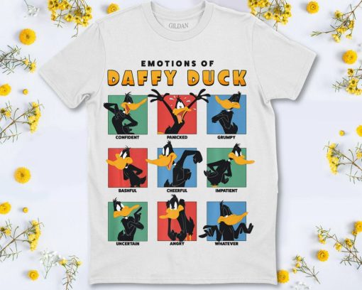 Looney Tunes Emotions Of Daffy Duck T-Shirt