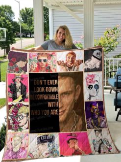 Machine Gun Kelly Quilt Blanket