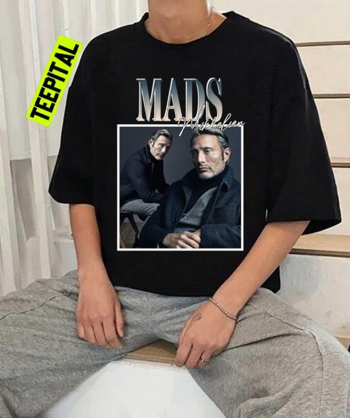 Mads Mikkelsen 90s Bootleg Retro Vintage Unisex T-Shirt