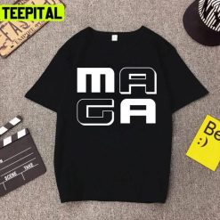 Maga Text For Dark Apparle Graphic Unisex T-Shirt