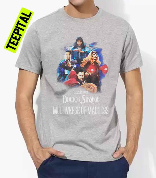 Main Characters Doctor Strange In The Multiverse Of Madness Marvel Unisex T-Shirt