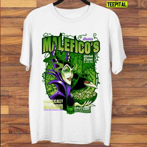 Malefico’s Cereal Colorfully Illustrated Unisex T-Shirt