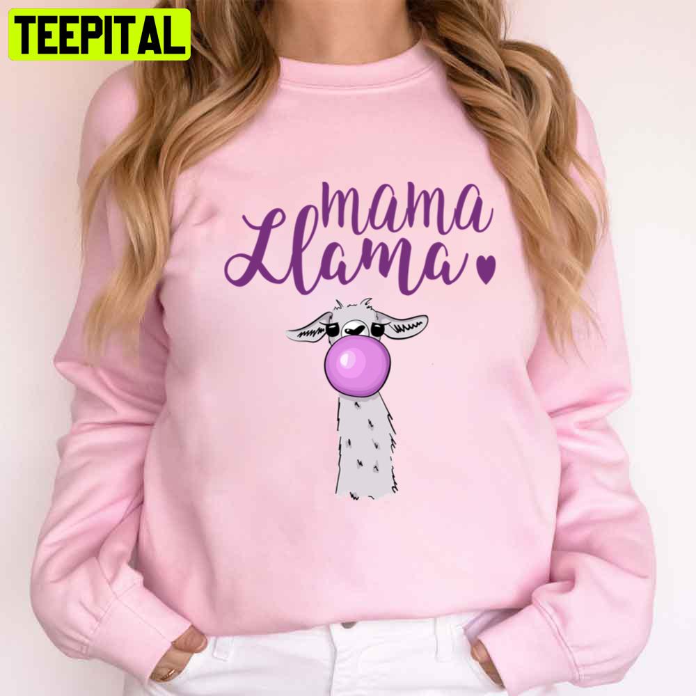 Mama Llama Mother’s Day Unisex T-Shirt