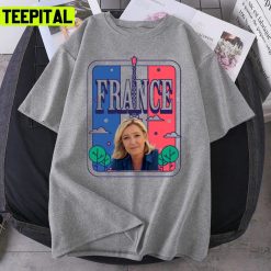 Marine Le Pen France 2022 Election Emmanuel Macron Unisex T-Shirt