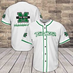 Marshall Thundering Herd Personalized 3d Baseball Jersey 244