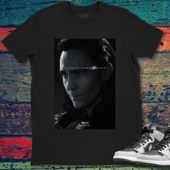 Marvel Avengers Endgame Loki Avenge The Fallen Poster Unisex Gift T-Shirt