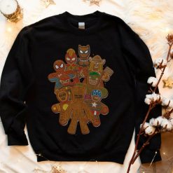Marvel Avengers Gingerbread Cookie Cluster T-Shirt
