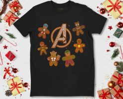 Marvel Avengers Gingerbread Cookies Shirt