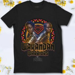 Marvel Black Panther Movie Warrior Circle Graphic T-Shirt