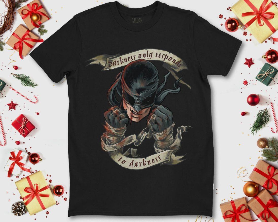 Marvel Daredevil Darkness Responds Graphic T-Shirt