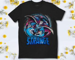 Marvel Doctor Strange Classic Retro Magic Warp Logo Unisex T-Shirt