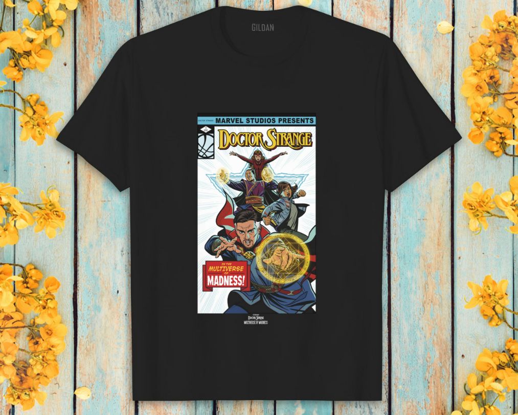 Marvel Doctor Strange In The Multiverse Of Madness Comic T-Shirt