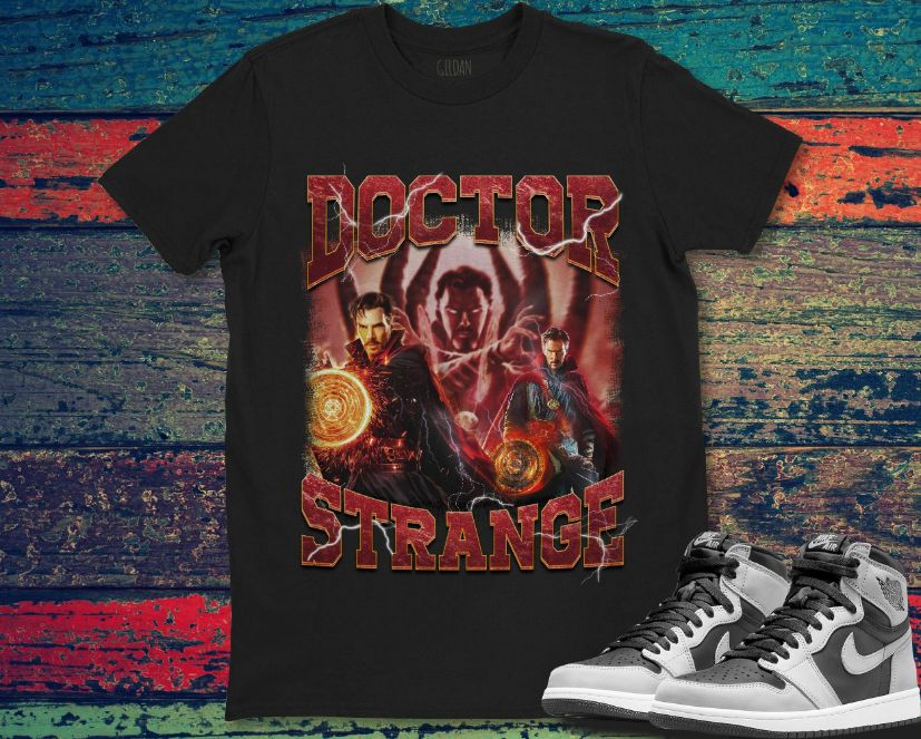 Marvel Doctor Strange Portrait Graphic Poster T-Shirt