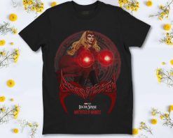 Marvel Doctor Strange Scarlet Witch Geometric Poster T-Shirt